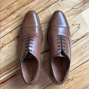 Zara Men's Brown Dress Shoes, Size 40